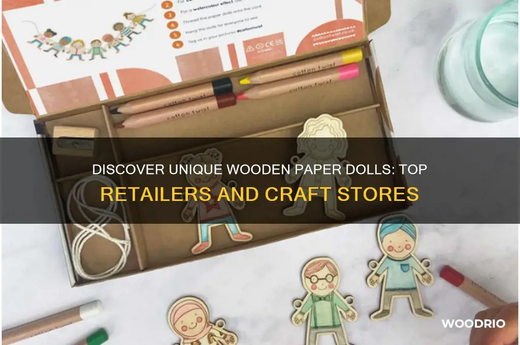 where to buy wooden paper dolls