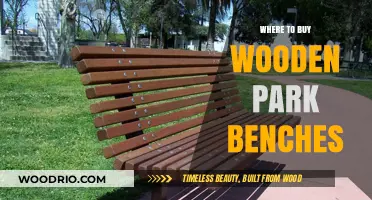 Top Places to Purchase Durable Wooden Park Benches Online