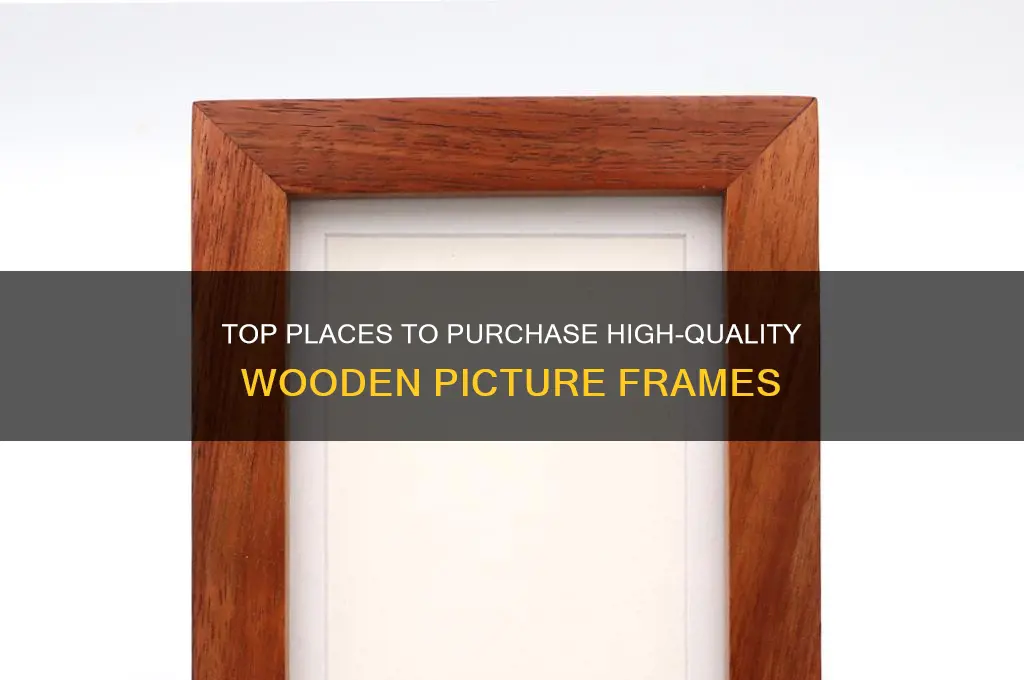 where to buy wooden picture freame