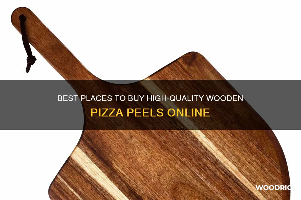 where to buy wooden pizza peel