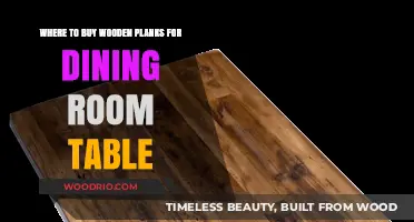 Best Places to Buy Wooden Planks for Your Dining Room Table