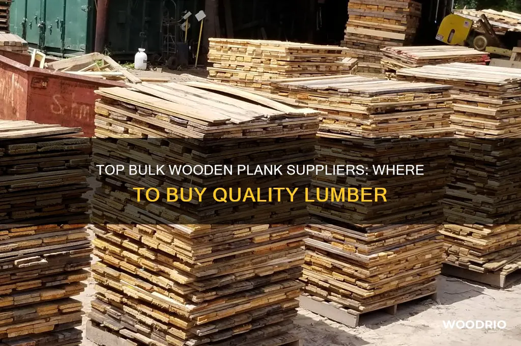 where to buy wooden planks in bulk