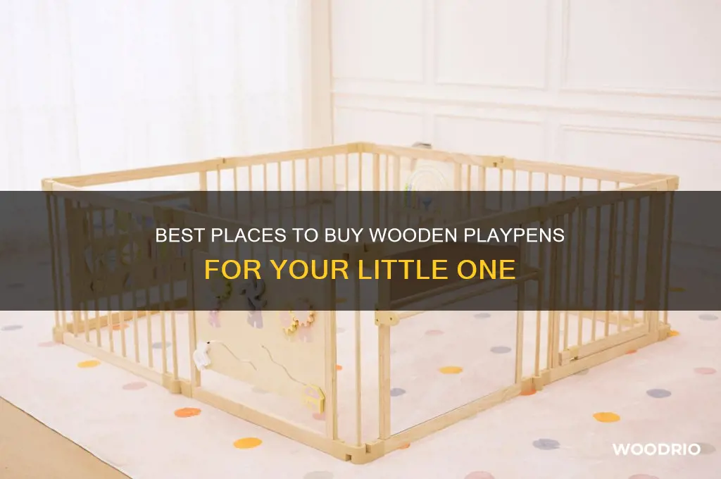 where to buy wooden playpens
