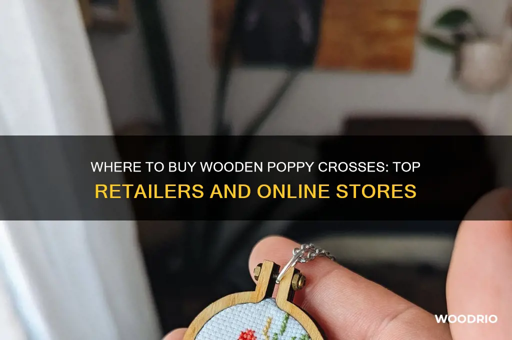 where to buy wooden poppy crosses