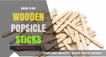 Best Places to Purchase Wooden Popsicle Sticks for Crafts & Projects