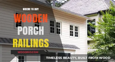 Best Places to Purchase Durable Wooden Porch Railings Online & Locally