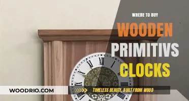 Discover Unique Wooden Primitive Clocks: Top Retailers and Online Sources
