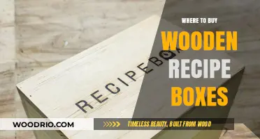 Discover the Best Places to Buy Wooden Recipe Boxes Online