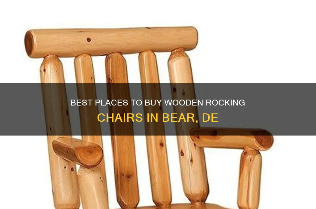 where to buy wooden rocking chairs bear de