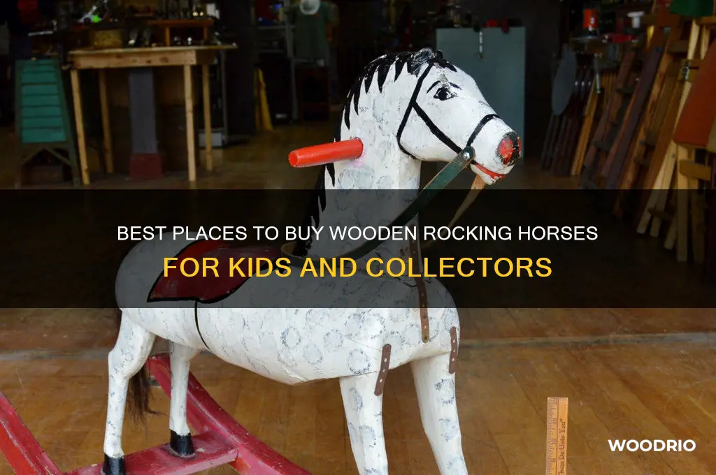 where to buy wooden rocking horses