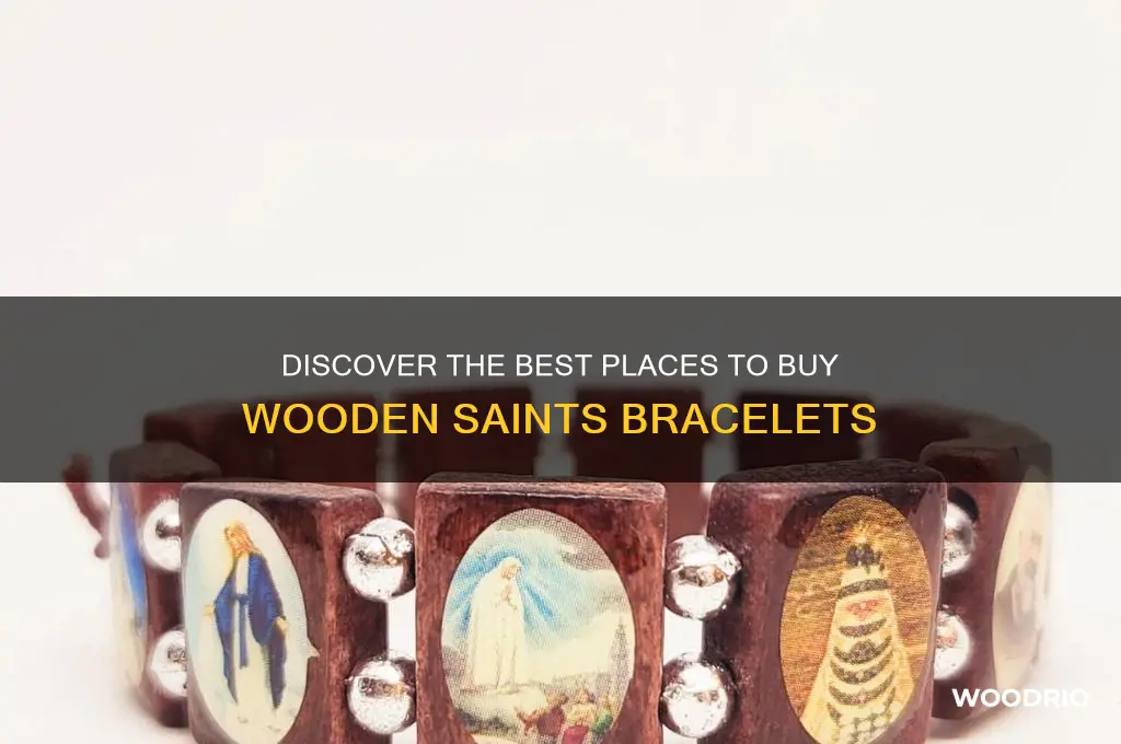 where to buy wooden saints bracelets