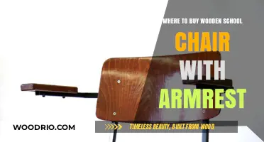 Best Places to Purchase Wooden School Chairs with Armrests