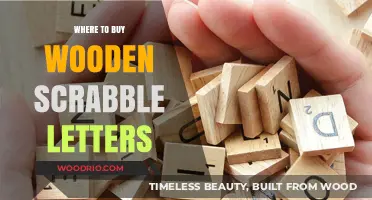 Best Places to Purchase Wooden Scrabble Letters for DIY Projects