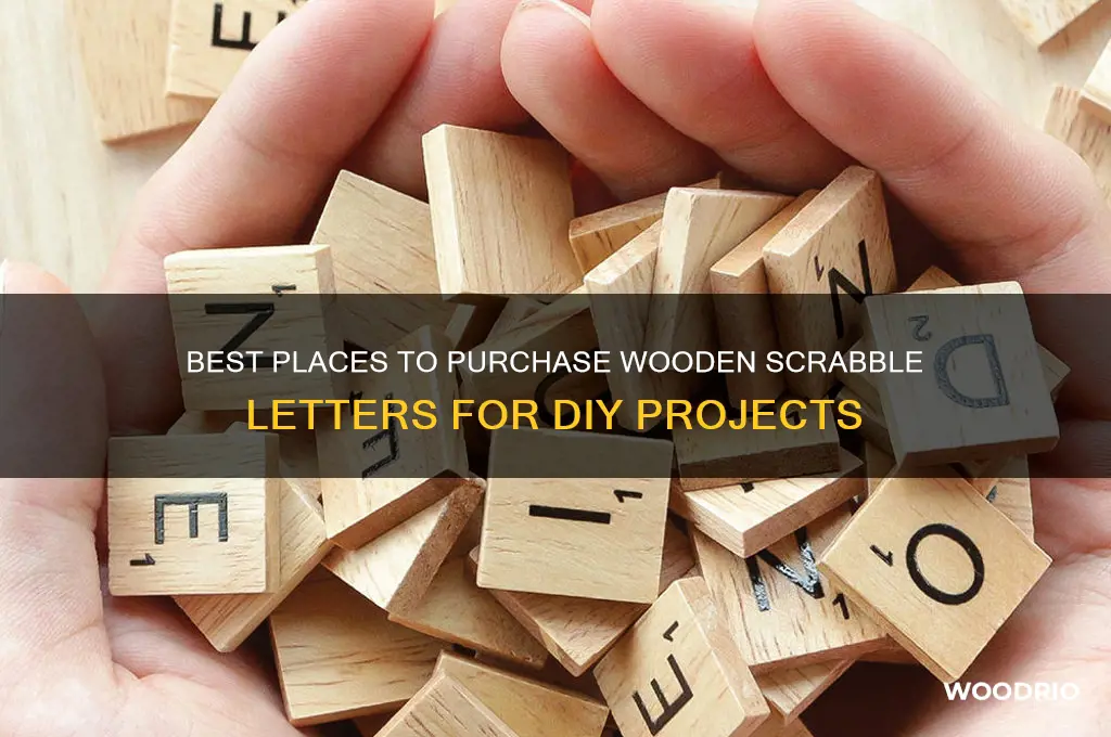 where to buy wooden scrabble letters