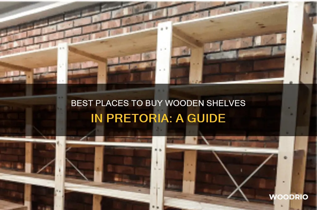 where to buy wooden shelves pretoria