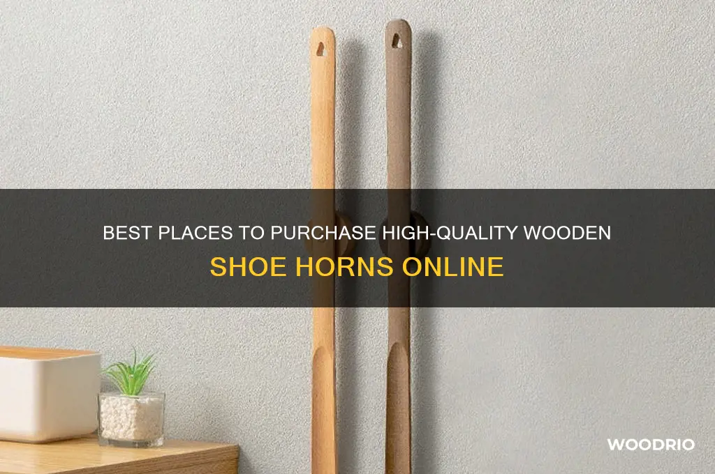 where to buy wooden shoe horn