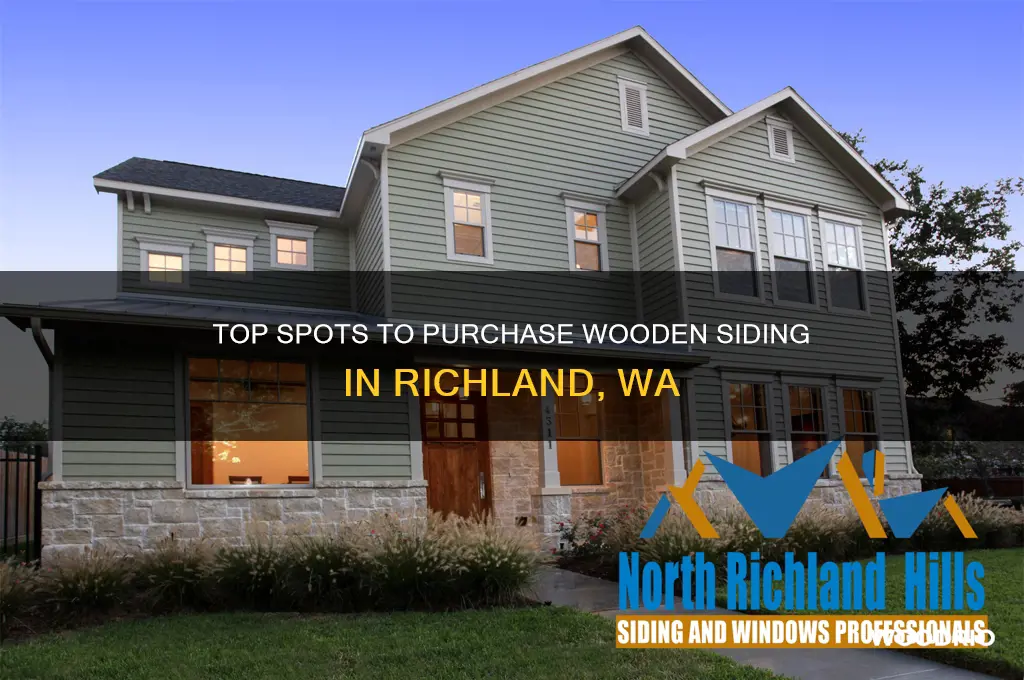 where to buy wooden siding in richland wa
