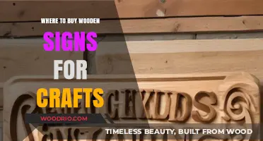 Top Places to Purchase Wooden Signs for Creative Craft Projects