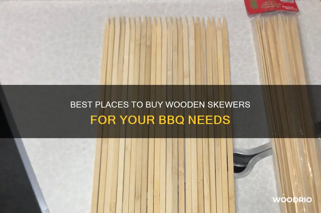 where to buy wooden skewers for bbq