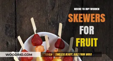 Best Places to Purchase Wooden Skewers for Fruit Arrangements