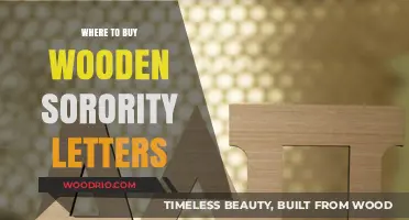 Top Places to Purchase Custom Wooden Sorority Letters Online