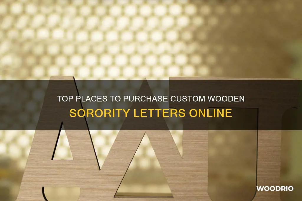 where to buy wooden sorority letters