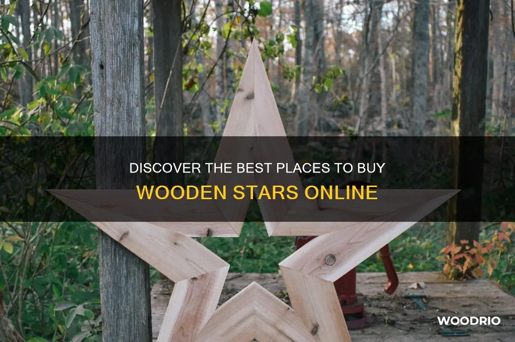 where to buy wooden stars