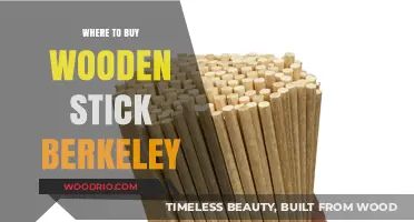 Best Places to Buy Wooden Sticks in Berkeley: A Local Guide