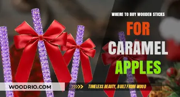 Best Places to Buy Wooden Sticks for Perfect Caramel Apples