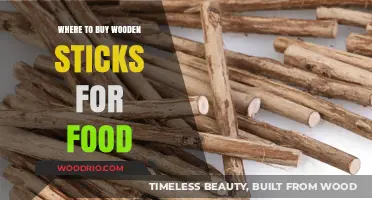 Best Places to Buy Wooden Food Sticks for Culinary Creations