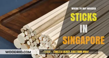 Best Places to Buy Wooden Sticks in Singapore for Crafts & Cooking