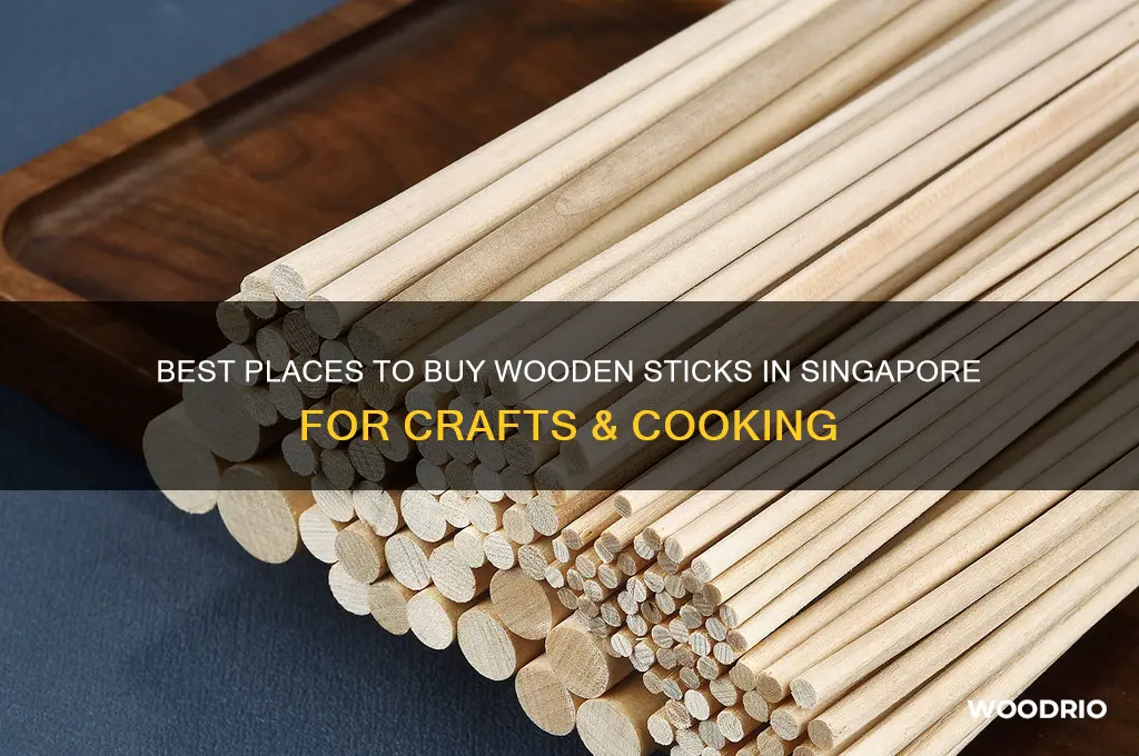 where to buy wooden sticks in singapore