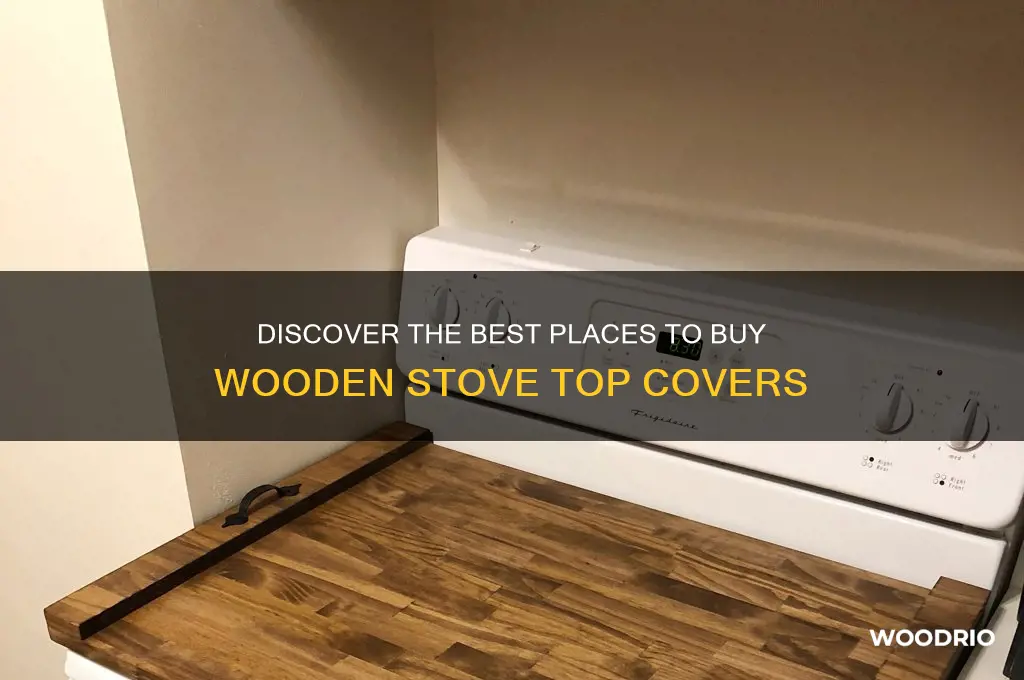 where to buy wooden stove top covers