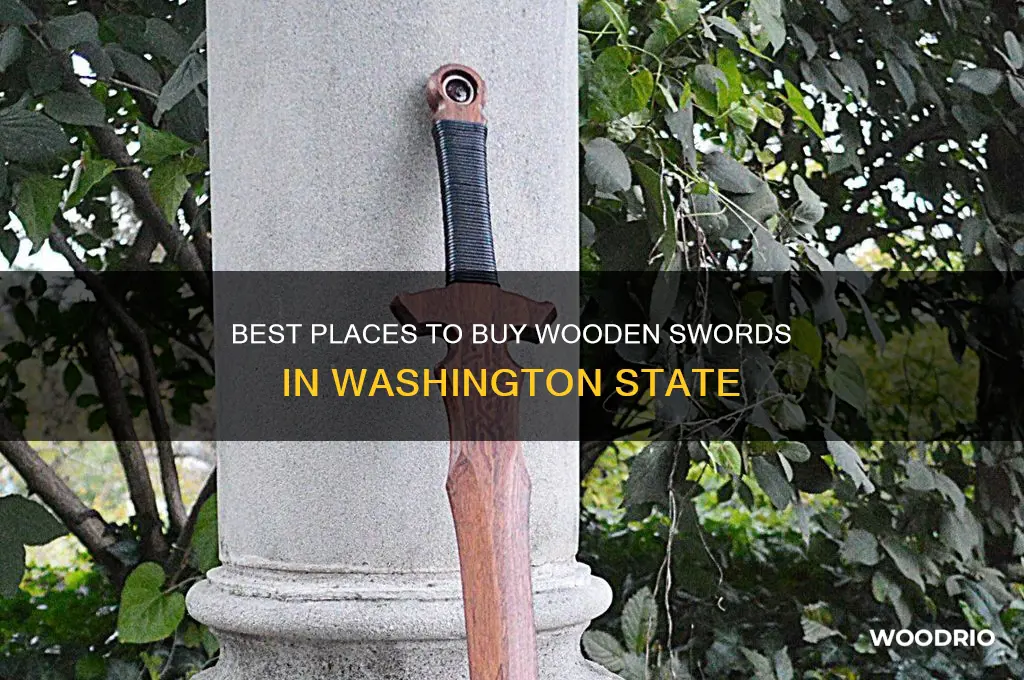 where to buy wooden sword in washington state
