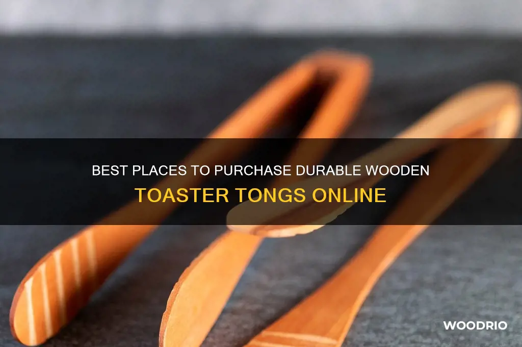 where to buy wooden toaster tongs