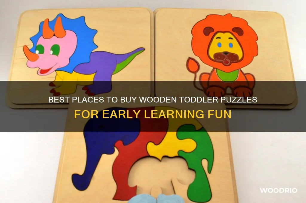 where to buy wooden toddler puzzles
