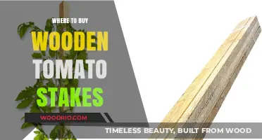 Best Places to Purchase Durable Wooden Tomato Stakes for Gardening