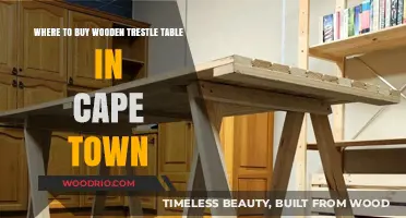Discover Cape Town's Best Spots for Wooden Trestle Tables