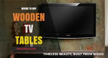 Best Places to Buy Stylish Wooden TV Tables Online & In-Store