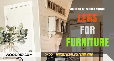 Discover Unique Wooden Vintage Legs for Furniture: Top Buying Spots