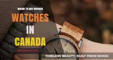 Discover Top Canadian Retailers for Stylish Wooden Watches Today