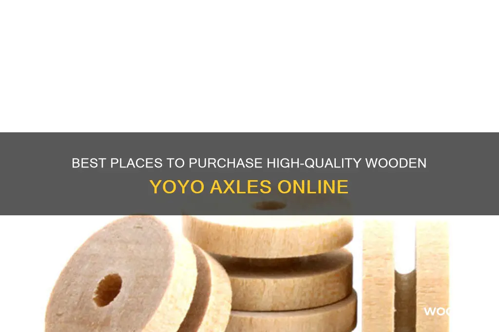 where to buy wooden yoyo axles