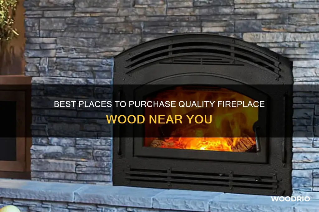 where to buy woods for fireplace