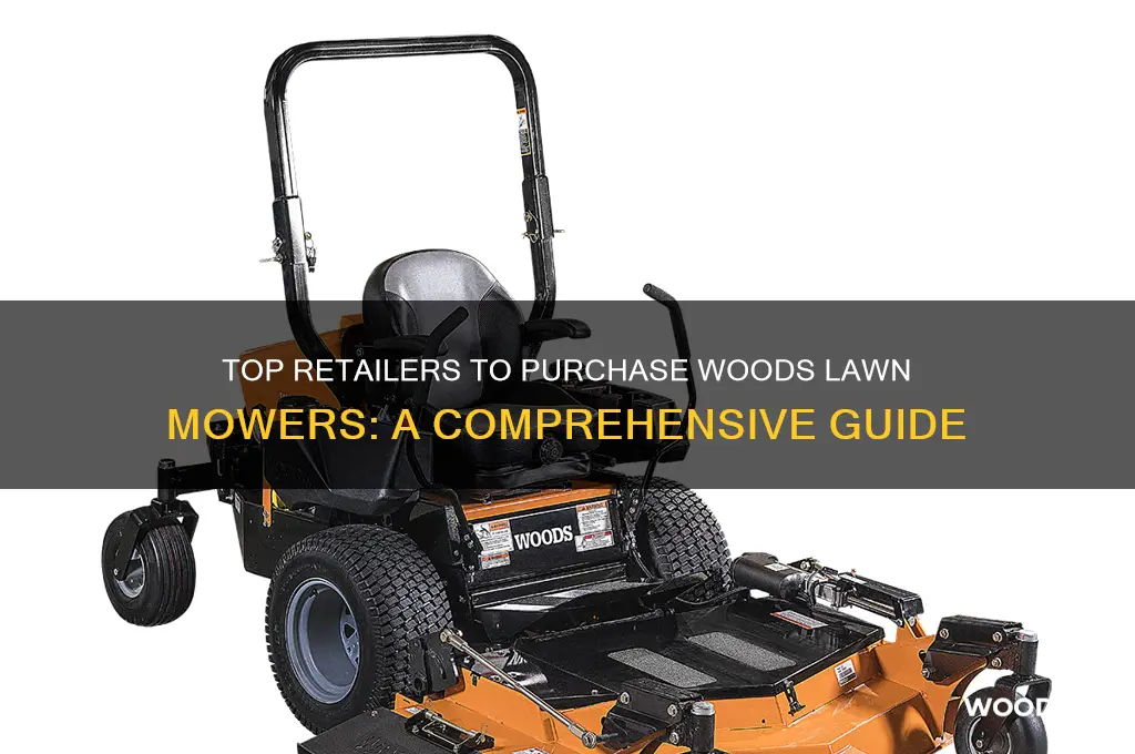 where to buy woods lawn mowers