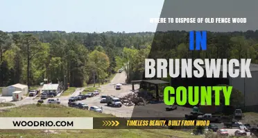 Eco-Friendly Fence Wood Disposal Options in Brunswick County