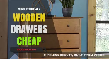 Affordable Long Wooden Drawers: Top Places to Shop on a Budget