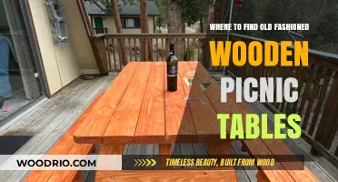 Discover Charming Old-Fashioned Wooden Picnic Tables: Top Locations & Tips
