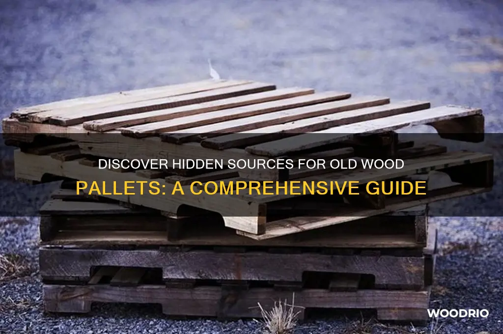 where to find old wood pallets