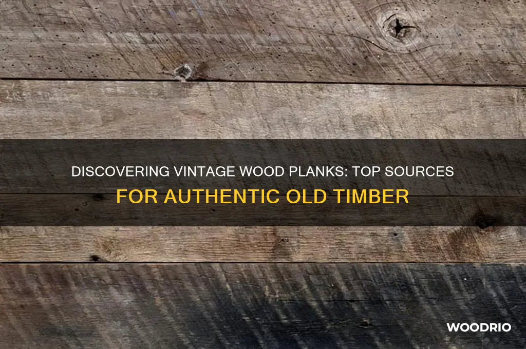 where to find old wood planks