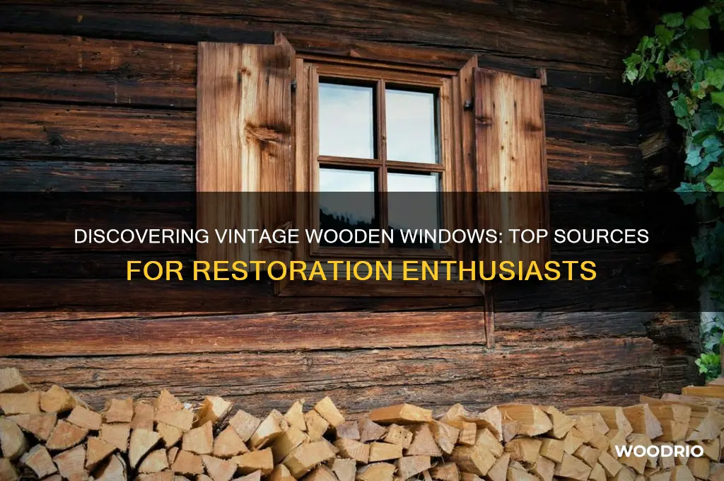 where to find old wooden window